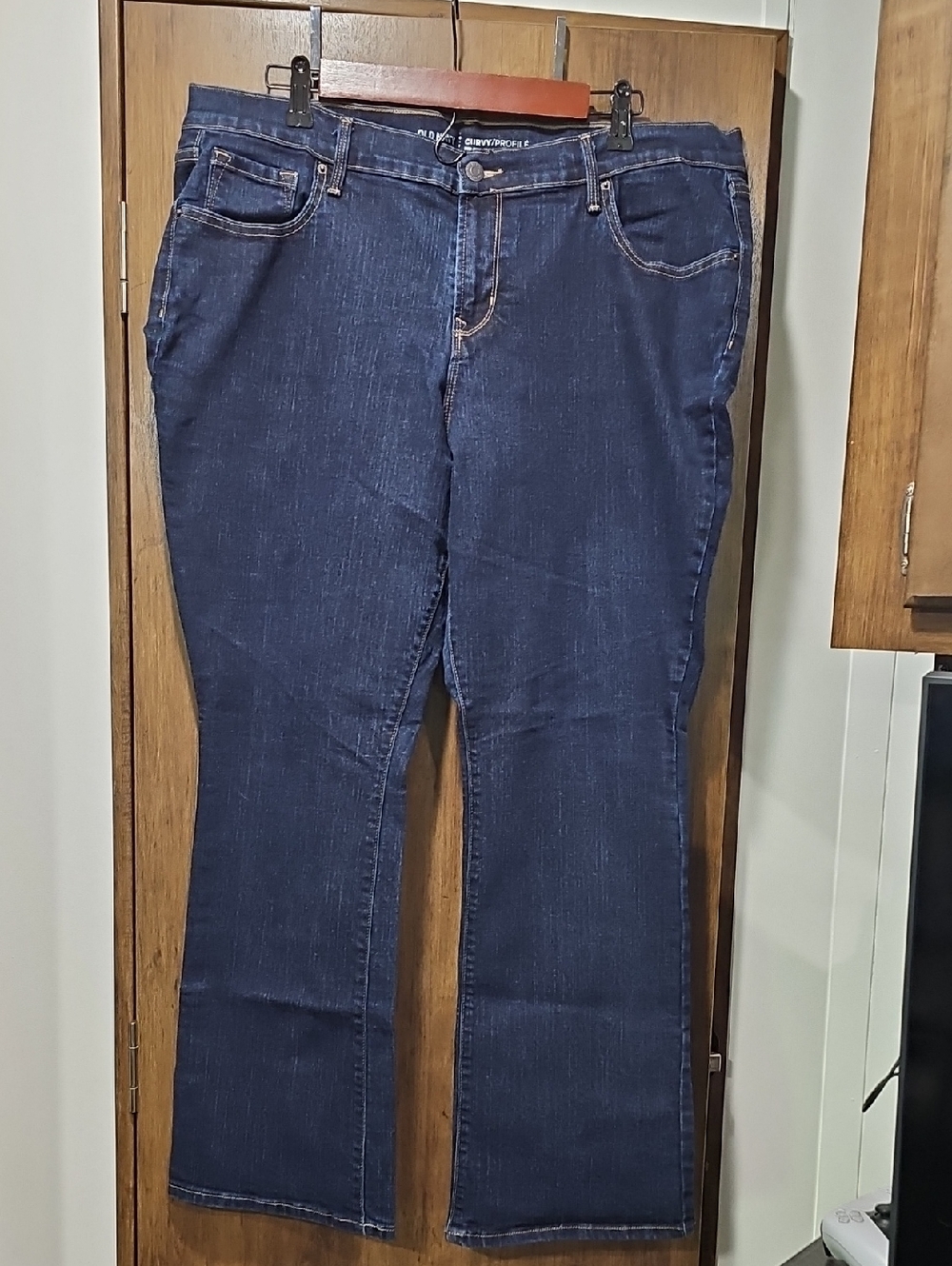 Old Navy Dark Blue Boot-Cut Women's Jeans